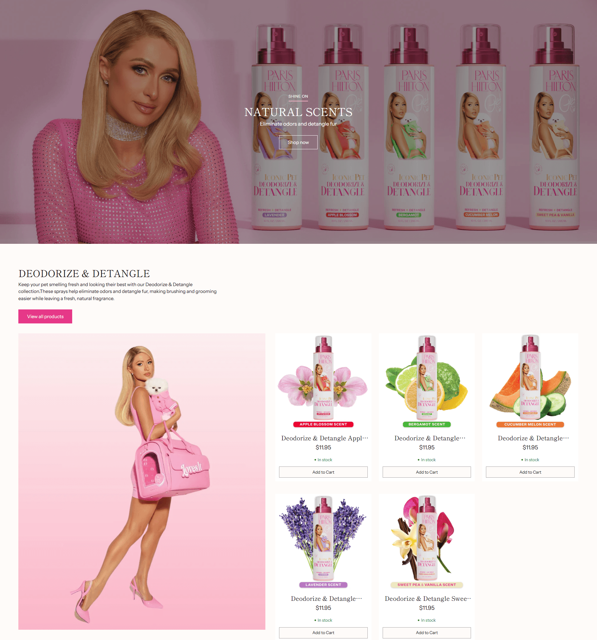 Paris Hilton Pet Grooming